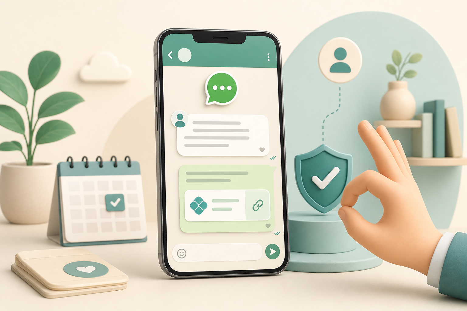 Cobrança no WhatsApp com Pix e aprovação humana
